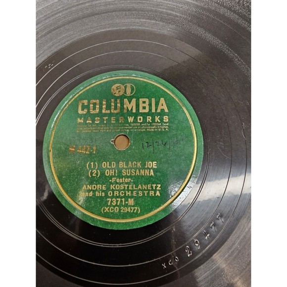 The Music Of Stephen Foster Columbia Masterworks Set M-442 Andre Kostelanetz And - Picture 9 of 16